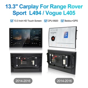 13.3 Inch Multimedia Android <b>Auto</b> Screen Car Radio Headunit Navigation Carplay for Range Rover Sport L494 Vogue L405 2014 2016 - Product Image 2
