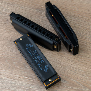 NAOMI Hoodoo Blues <span class=keywords><strong>Harmonica</strong></span> 10 trous <span class=keywords><strong>Harmonica</strong></span> 3 pièces avec étui C <span class=keywords><strong>D</strong></span> G Tone <span class=keywords><strong>Harmonica</strong></span> SET - Product Image 6