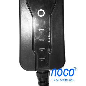 Chargeur domestique réglable 16A SAE J1772 avec affichage numérique, câble de 5 mètres, connecteurs EV 110-240V pour véhicules électriques - Product Image 5
