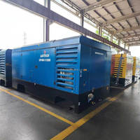 Compresseur d'air à vis diesel Atlas Copco LIUTECH LUY210-25 25 bar 360 psi 760cfm 21,5 m³/min pour l'exploitation minière, le forage et le sablage