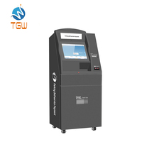 Terminal de paiement automatique, distributeur automatique, pour billet de parking, à écran tactile, tirelire