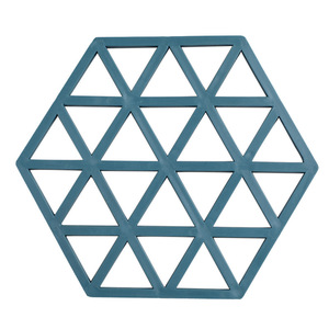 Salvamanteles Hexagonal de Plástico, Aislante del Calor, Antideslizante, para Cocina, Tazas, Tazones, Ollas, Diseño Nórdico, Rayas de Colores Aleatorios - Product Image 5