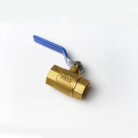 Vanne à boisseau sphérique à trois voies en laiton de haute qualité, filetage interne, type L/T, 1/2 3/4, pour usage aquatique, vente en gros OEM