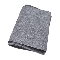 Tapis et rouleaux de feutre non tissé respirant gris 1mm 2mm 3mm 4mm à prix abordable pour fêtes, mariages, écologiques
