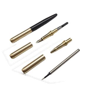 Grosir Kerajinan Kayu Suku Cadang Pena Kuningan Padat Swakriya Kit Pembuatan Pena Kayu Tubeless Air Mancur Kit Pena Rol Bola - Product Image 2