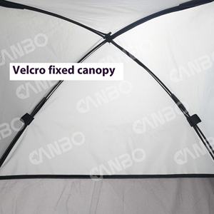 Benutzer definierte Four Seasons Outdoor Erhöhtes Haustier bett Atmungsaktiver Sonnenschutz mit wasserdichtem Baldachin Umwelt freundlicher Druck für Hunde <span class=keywords><strong>camping</strong></span> - Product Image 3