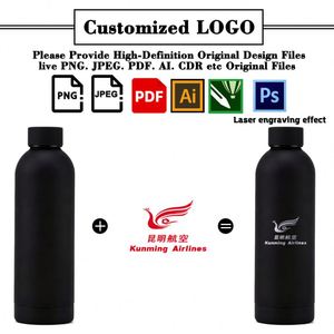 Customized Logo 500Ml Double Wall Vacuum <b>Flask</b> Insulated Custom Tumbler Stainless Steel Bottles Drink Water Bottle - Product Image 3