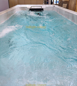 BELLAGIO Spas 18 pies/6 metros Nadar Cinta de correr <span class=keywords><strong>spa</strong></span> piscina Fitness Máquina de natación Piscina caliente al aire libre - Product Image 4