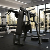 Appareil de Squat Pendulaire Commercial pour Salle de Sport – Équipement de Fitness Professionnel pour Entraînement des Jambes et des Fessiers – Entraîneur de Squat Pendulaire pour la Musculation
