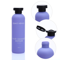 Bouteille souple vide en plastique personnalisée de 100 ml, 200 ml, 260 ml, 300 ml pour shampoing et lotion, idéale pour sérum et crème visage