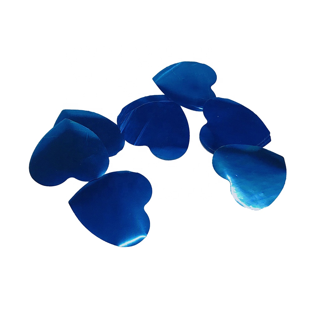 Праздничные свадебные украшения, разноцветные огнестойкие бумажные конфетти с сердцем