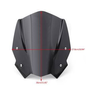 กระจกบังลมพลาสติก ABS สำหรับรถจักรยานยนต์ <span class=keywords><strong>BMW</strong></span> <span class=keywords><strong>G310R</strong></span> ปี 2017-2022 - Product Image 2