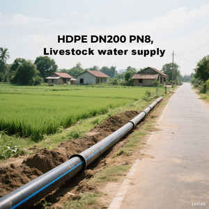 Tubo HDPE 160mm PE100 SDR11 Classe 15 in Rotolo, Tubi in Polietilene per Irrigazione e Fornitura d'Acqua - Product Image 5