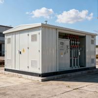 Nouvelle conception de sous-station industrielle de type boîtier 36KV 50kva 1250kva compacte certifiée IEC/GB CE GOST intérieure/extérieure triphasée 8 prises CN