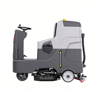 เครื่องขัดพื้นแบบนั่งขับ CleanHorse รุ่นใหม่ ใช้พลังงานแบตเตอรี่ แรงดัน 24V ความกว้างการทำความสะอาด 770 มม. ความจุ 90 ลิตร ขับเคลื่อนด้วยตัวเอง - Product Image 4