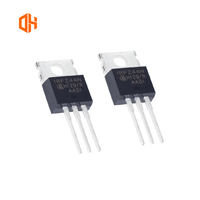 Transistor MOSFET Dianxian IRFZ44NPBF TO-220 de Montaje a Superficie para Aplicaciones Informáticas