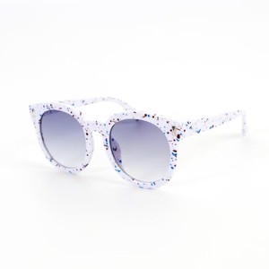 <span class=keywords><strong>Nuova</strong></span> moda estiva UV400 occhiali da vista per bambine occhiali da sole oversize con stampa floreale alla moda rosa cornice per PC viola rosso <span class=keywords><strong>blu</strong></span> - Product Image 5