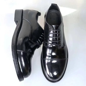 Chaussures Derby pour hommes, fabriquées à la main, sur mesure, polyvalentes, à lacets, tendance, imperméables, souples, avec semelle en caoutchouc, pour l'automne - Product Image 3