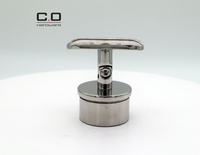 Support supérieur de rampe d'escalier de main courante d'acier inoxydable