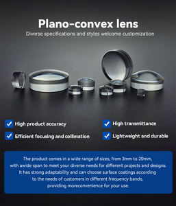 PMMA 3D VR lentes ópticas Lente convexa asférica para dispositivos de realidade virtual Duplo convexo AR Plano-convexo Street Lights LED - Product Image 6