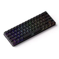 AKKO FUN60 Ultra TMR/HE Coque en aluminium 60% Clavier magnétique 8000Hz à déclenchement rapide Clavier 60 pour cent