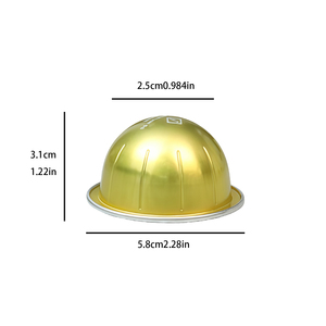 Cápsula de limpieza para máquina de café, aluminio desechable, Compatible con máquina de café <span class=keywords><strong>Vertuo</strong></span>, eliminación de aceite con un solo clic, eficiente y seguro - Product Image 4