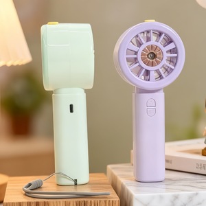 Lingpan Handheld <b>Mist</b> Fan 5W USB Rechargeable With <b>Humidify</b> Function For Outdoor Use - Product Image 2