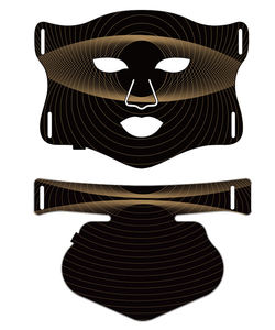 قناع سيليكون للعلاج بالضوء الأحمر والأزرق Led احترافي مع الأشعة تحت الحمراء قناع للوجه والرقبة - Product Image 1