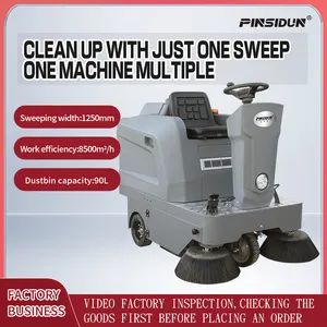 PSD-SJ1250 thương hiệu ban đầu mới quét xe tải Robot quét sàn quét máy