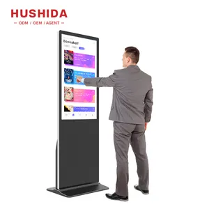43" 50" 55" 65" Cheap Price Led Panel Win Android System Digital Signage 2k 4k Advertisement Player With Sound