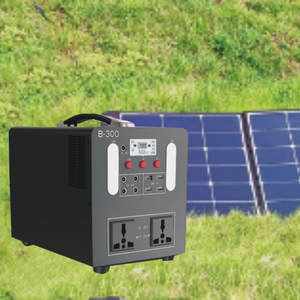 Station d'alimentation portable 300W pour l'extérieur, 220V MPPT, idéale pour le camping, la vente ambulante et les situations d'urgence, générateur solaire B-300 - Product Image 6