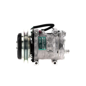 Compresor de Aire Acondicionado Sanden 7H13 SD7H13 7351SD709 R134a TDK-R151320S KHR3241 TDKR151340S para Excavadora 12V 24V, 1 Año de Garantía - Product Image 1