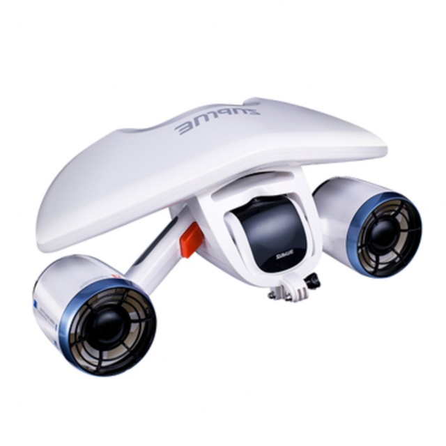 Sublue Underwater Scooter Hand-held Diving Equipment 40m Depth 1.5m/s Speed 11000mAh Battery 520W Motor 30min Runtime Black ABS