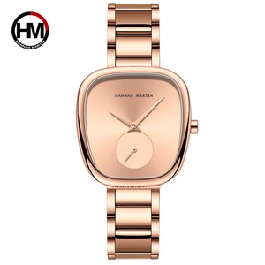 <span class=keywords><strong>Montre</strong></span> <span class=keywords><strong>Femme</strong></span> Hannah Martin 1251, <span class=keywords><strong>Quartz</strong></span>, Alliage, Chronographe, Ultra Fine, Étanche, <span class=keywords><strong>Montre</strong></span>-Bracelet pour Filles - Product Image 3