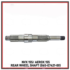 Eje trasero B65-E7421-00 para Yamaha Nvx 155 Aerox 155, pieza de repuesto de acero. - Product Image 2