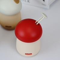 Mini tasse thermos isotherme en acier inoxydable en forme de champignon, mignonne et minimaliste, avec couvercle portable, personnalisable