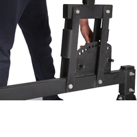 Chaise romaine multifonctionnelle GHD Trainer réglable pour l'entraînement complet du corps et du tronc, équipement de musculation pour la maison et la salle de sport