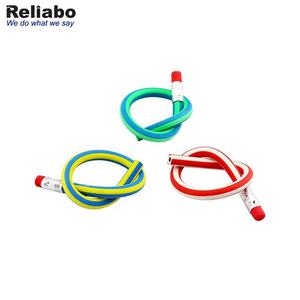 ดินสอดีไซน์แปลกใหม่สำหรับให้เป็นของขวัญเด็ก,ดินสอเนื้อนิ่มพร้อมยางลบปากกางอได้สีสันสดใส - Product Image 4