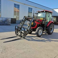 Kompaktlader-Baggertraktor Kleiner Radlader-Baggertraktor für Garten- und Kommunaltechnik
