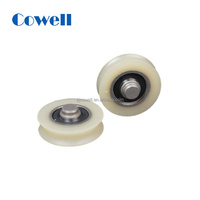 Rodillos para Puertas Corredizas de Precio de Fábrica, Rodillos con Rodamientos de POM/Nylon, Garantía de 5 Años, Marca Cowell, Diseño Moderno, Resistentes al Óxido, para Puertas y Ventanas