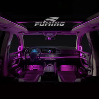 Lumière d'ambiance de toit ouvrant améliorée Mercedes Benz GLS W167 avec bande lumineuse décorative spécifique au toit