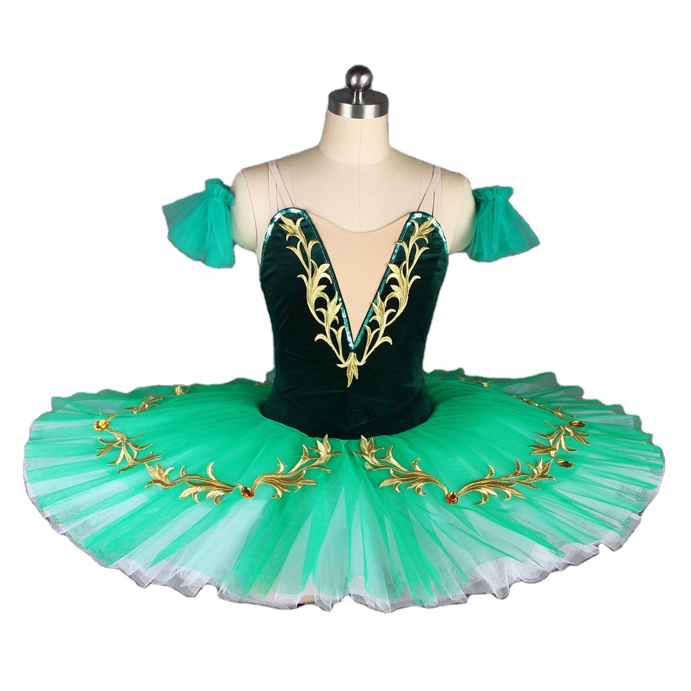 Hot Pink/green Professional Ballet Tutus - 7 Layers