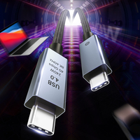 Typ C dual 8K 40Gbps hochgeschwindigkeitsübertragung von PD240W kompatibel mit iph 15 datenkabel bildschirm
