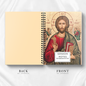 Máy tính xách tay Kinh Thánh cao cấp với Bìa kết cấu cho nhật ký bài giảng và viết nguyện hàng ngày - Product Image 4