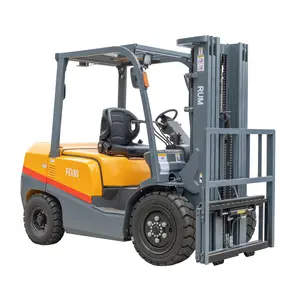 3 ton 3000 kg Diesel Forklift with paper roll clamp