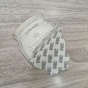 Upscale Fashion Wine <strong>Vodka</strong> Rum Whisky Cocktail Gin Metal <strong>Labels</strong> Manufactures - Product Image 4