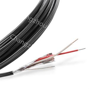2x1.5mm2 KC <strong>Fiberglass</strong> Sheath FTFE <strong>Insulation</strong> High-<strong>Temperature</strong> Thermocouple Compensating Lead Cable Wire 220V 380V <strong>Rated</strong> Voltage - Product Image 5