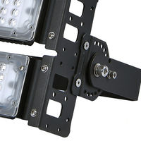 Projecteur LED modulaire IP66 en aluminium pour stade, mât haut, 500W, système d'éclairage industriel extérieur pour terrains de football et ports