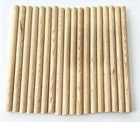 Bâton de baseball en bois de frêne blanc tourné sur CNC, billette brute pour tournage, taille personnalisée, CNC 5 axes