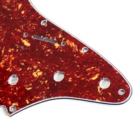 Donlis SSH Pickup Celluloid Top Tortoise ST Guitar Pickguard Fit for HSS Electric Guitars